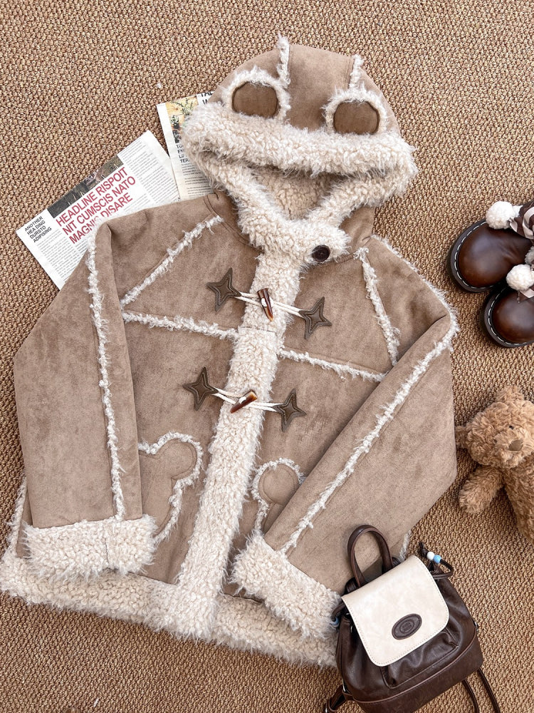 Cuddle Bear Reversible Suede Jacket-ntbhshop