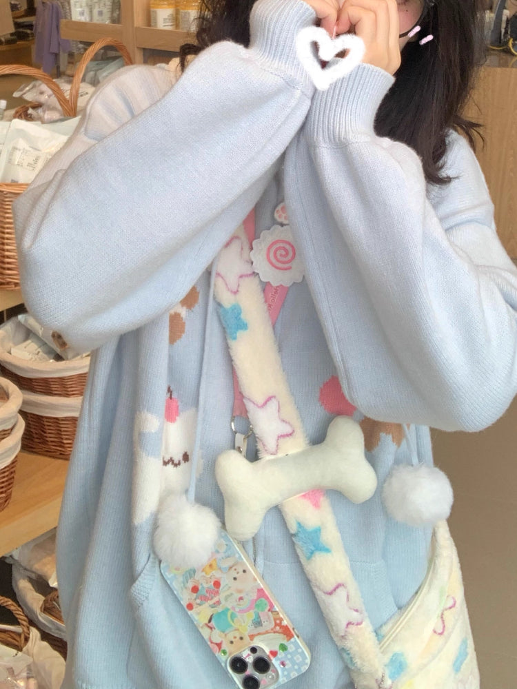 Little Meadow Friends Knit Jacket-ntbhshop