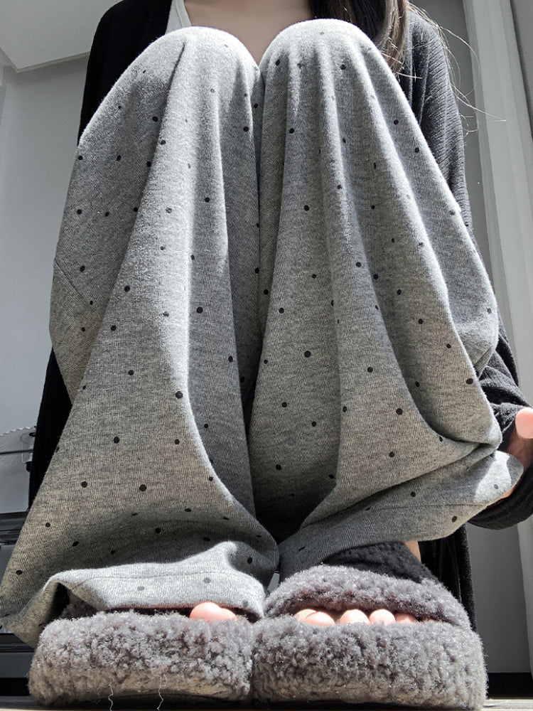 Milky Dot Cloud Lounge Pants-ntbhshop