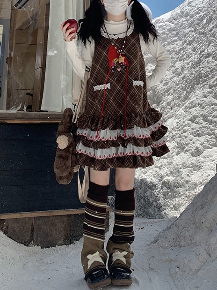 Little Red Daydream Cake Dresses-ntbhshop