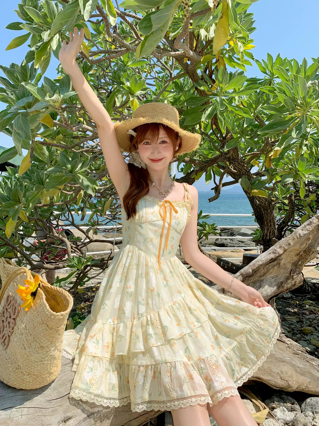 Wildflower Tiered Dress-Dresses-ntbhshop