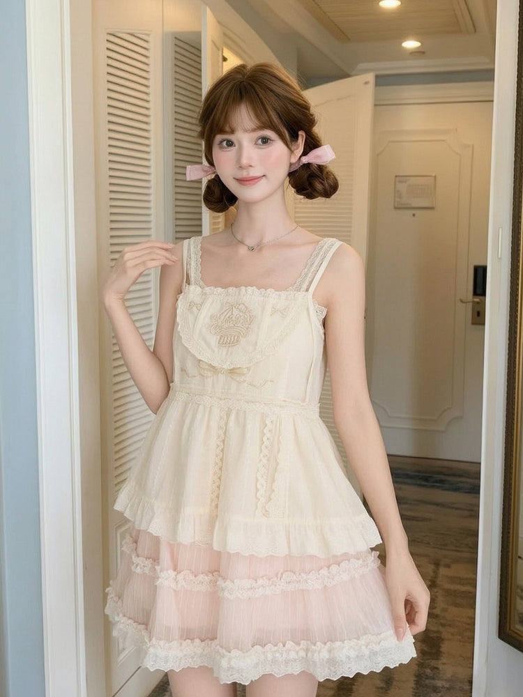 Rose Lace Cami Top-Tops-ntbhshop
