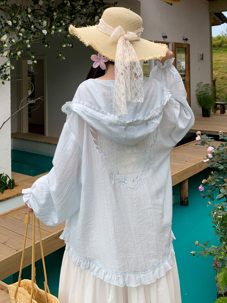 Sugar Lace Sun Sheer Coats-Outerwear-ntbhshop