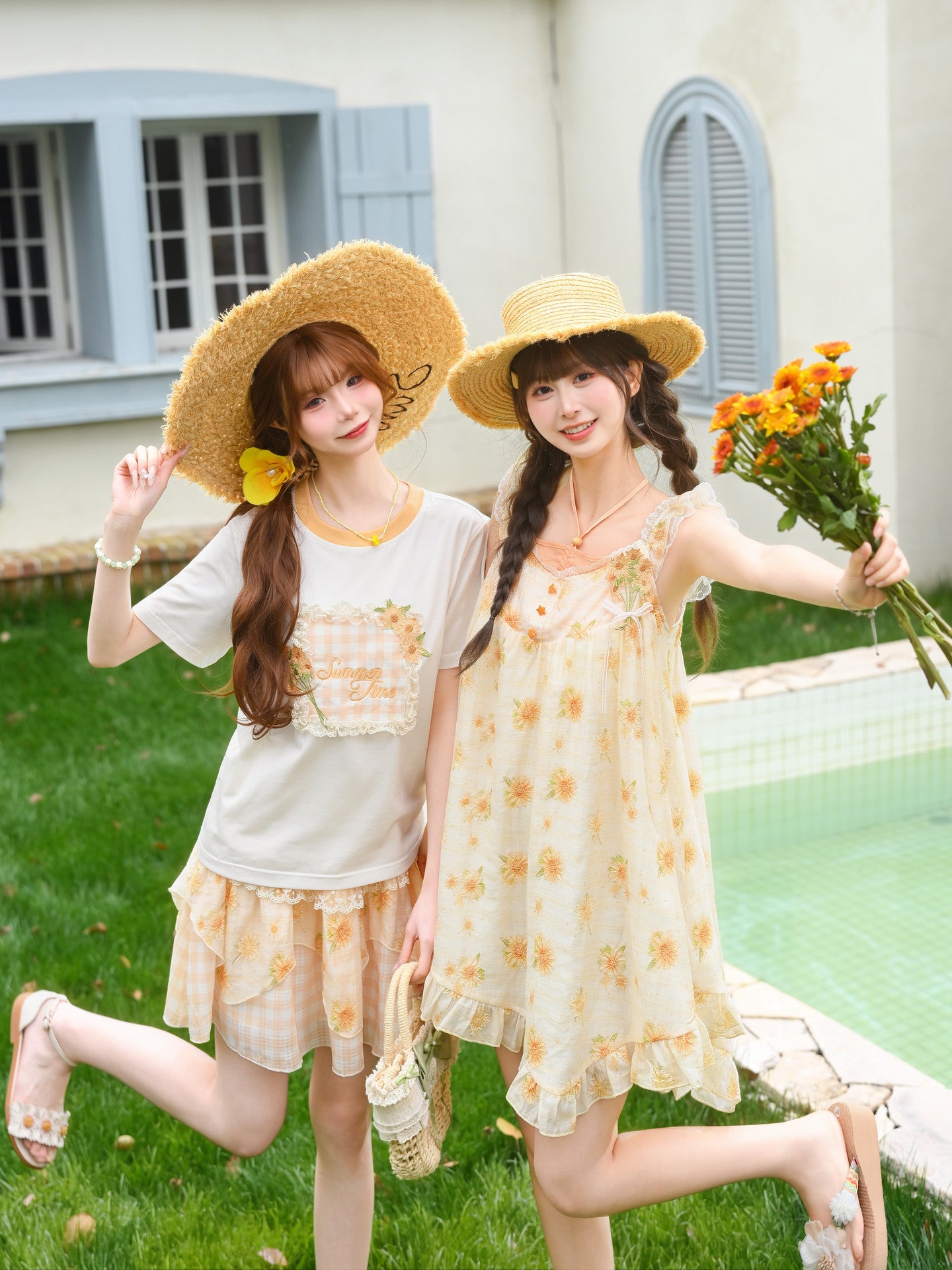 Honey Bloom Cake Skirt-Bottoms-ntbhshop