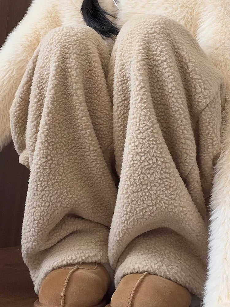 Toffee Cloud Fleece Pants-ntbhshop