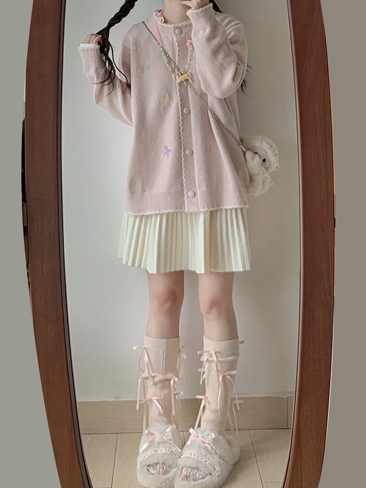 Sugar Bow Embroidery Cardigans-ntbhshop