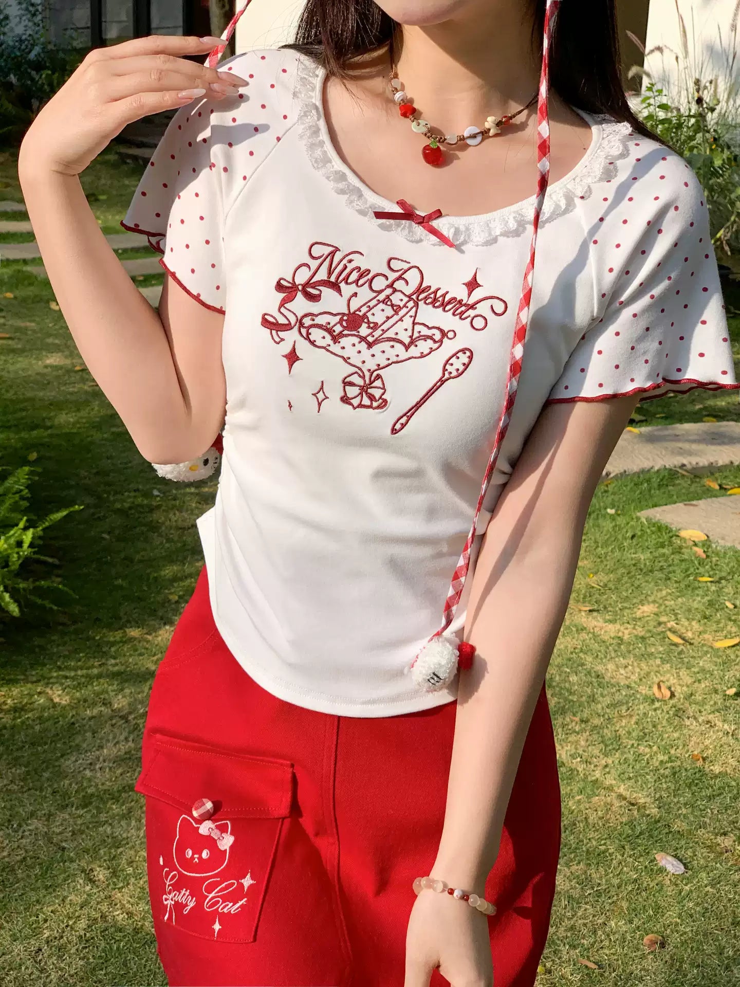 Nice Dessert Baby Tee-Tops-ntbhshop