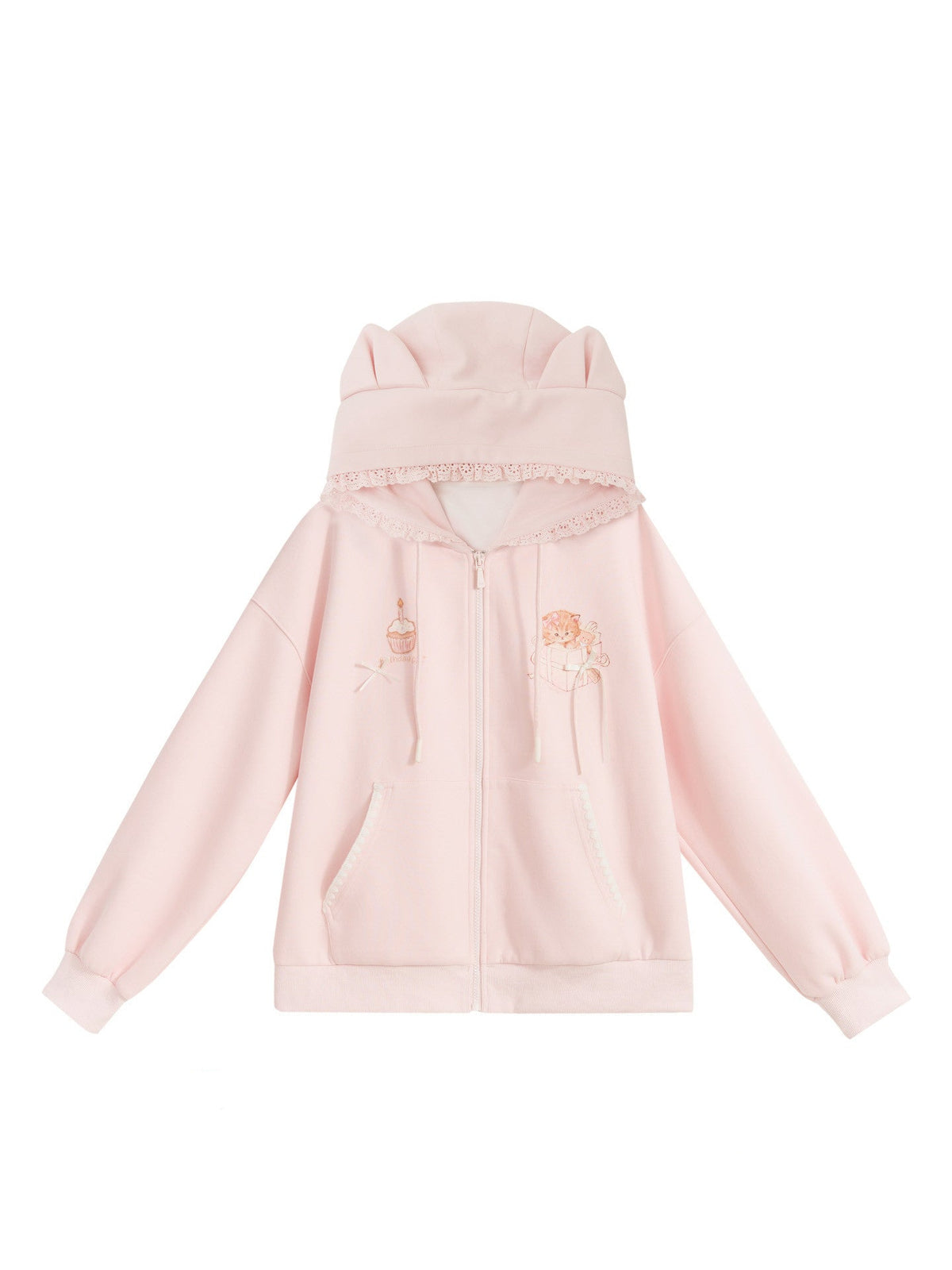 Birthday Kitty Ear Jacket-Outerwear-ntbhshop