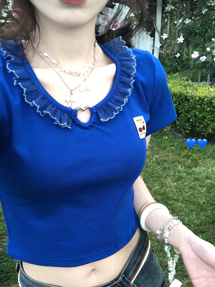 Heart Hollow Dopamine Crop Tops-ntbhshop