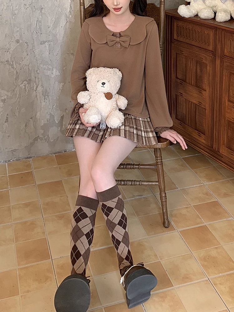 Lolita Doll Puff Sleeve Tops-ntbhshop