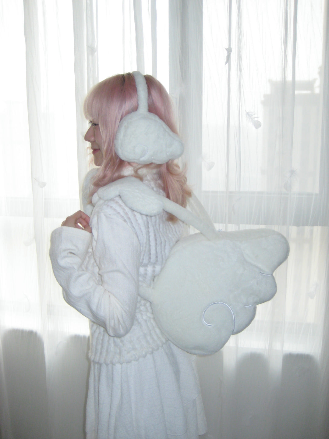 Guardian Angel Wing Plush Bag-ntbhshop