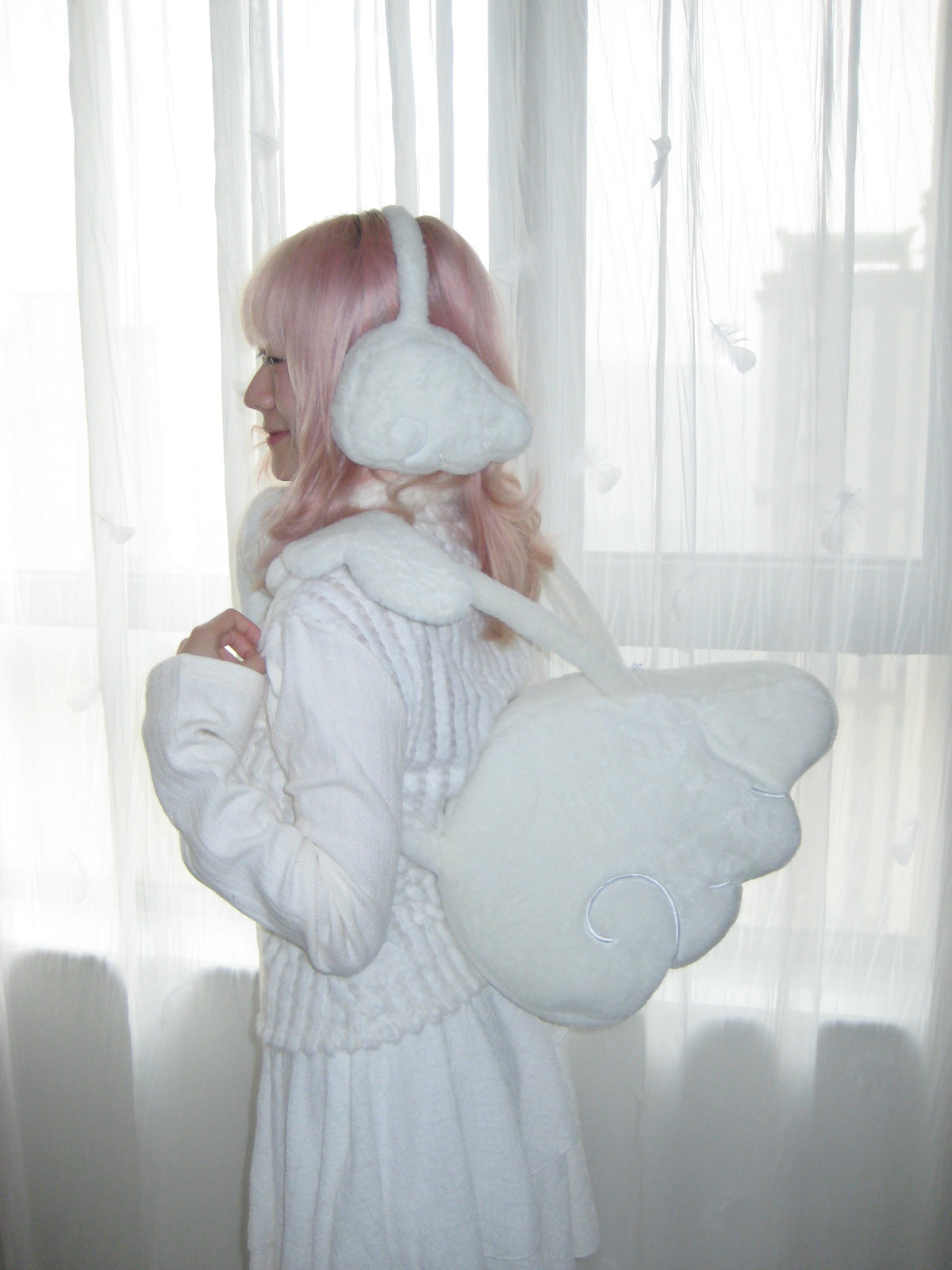Guardian Angel Wing Plush Bag-ntbhshop