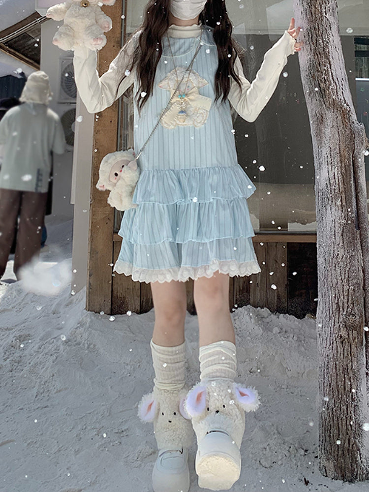 Dreamy Sheep Garden Cake Dresses-ntbhshop