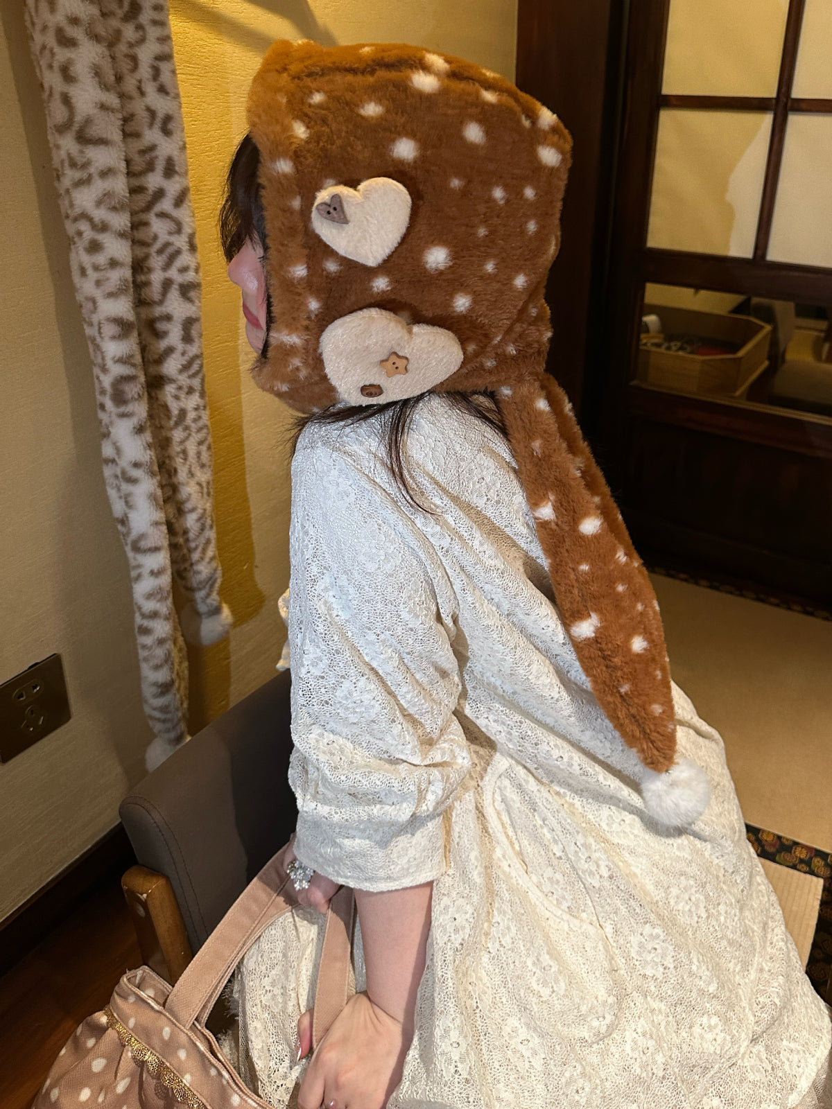 Biscuit Bambi Hooded Plush Wrap-ntbhshop