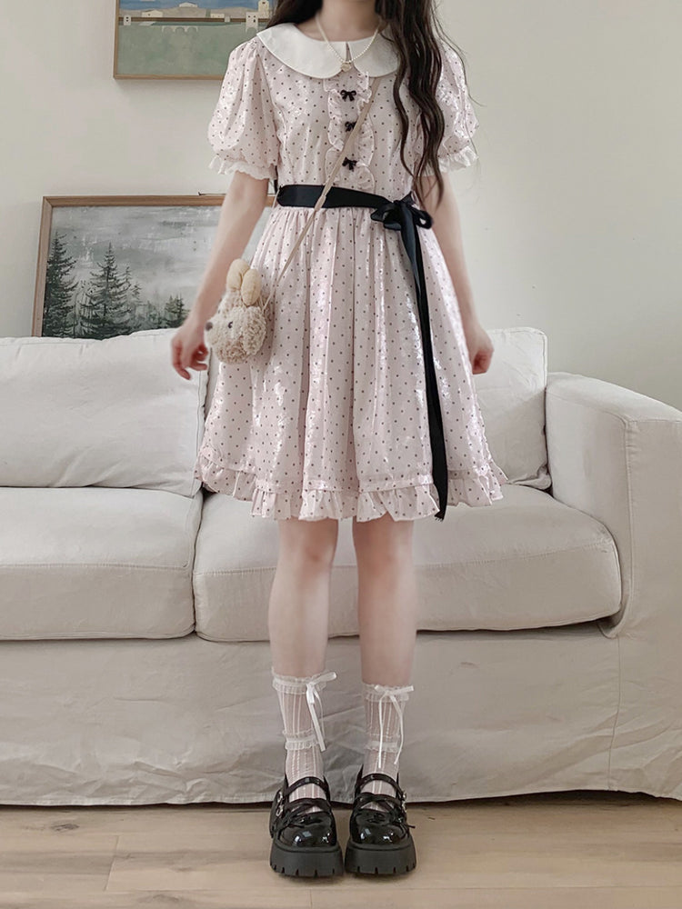 Cloud Dot Tulle Dresses-Dresses-ntbhshop