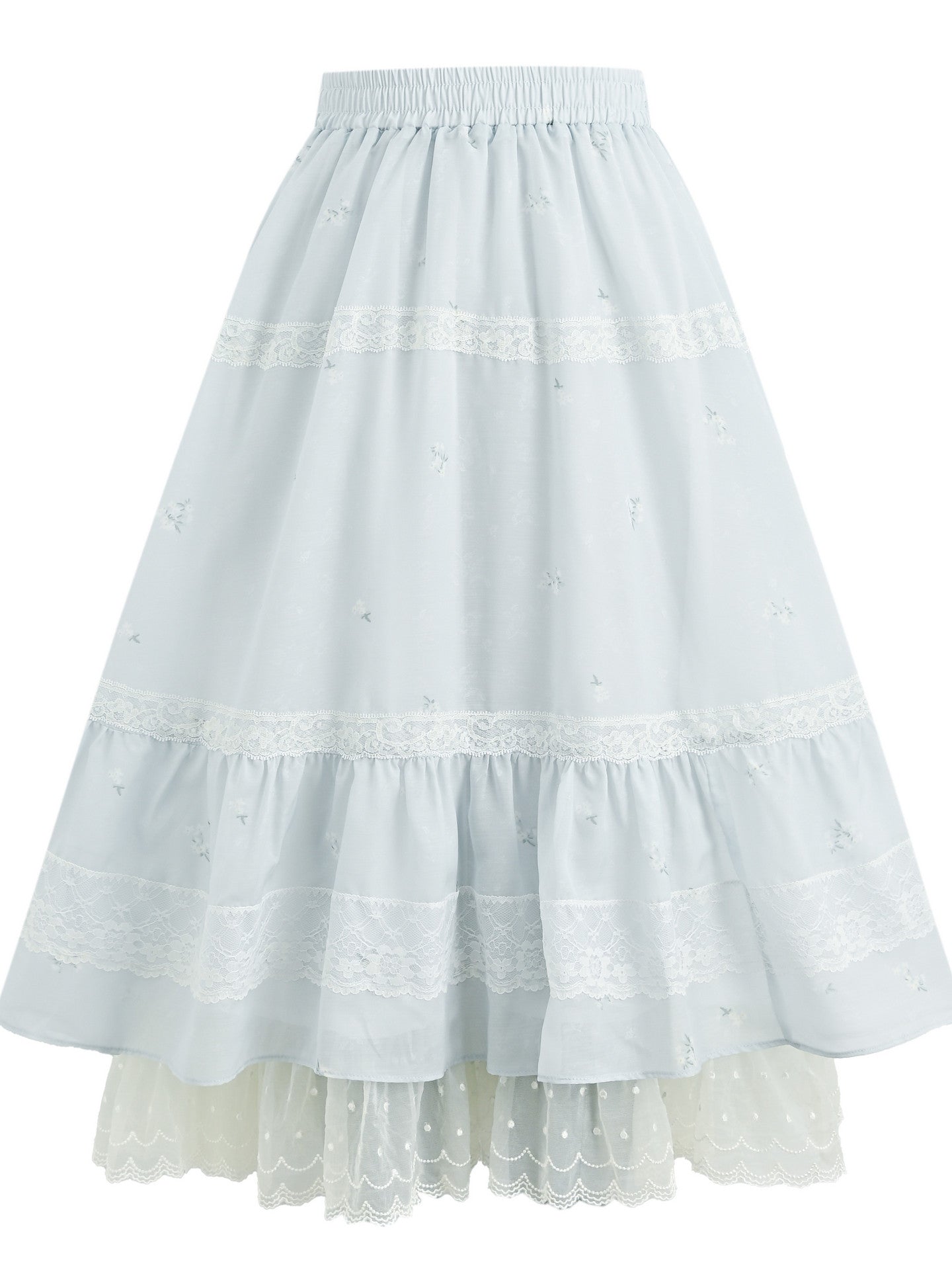 Morning Dew Lace Skirt-Bottoms-ntbhshop