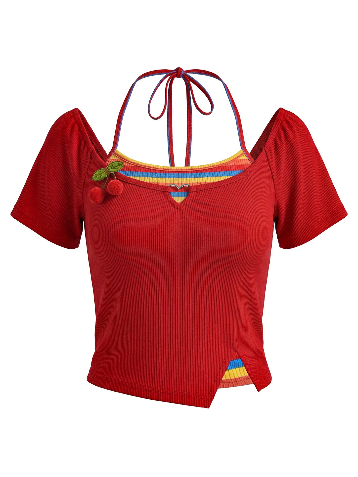 Cherry Sundae Halter Tee-ntbhshop