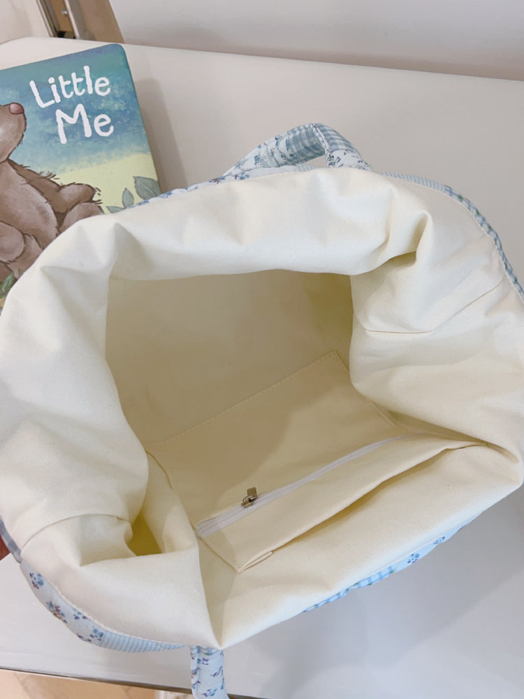 French Floral Quilted Shoulder Bags-ntbhshop