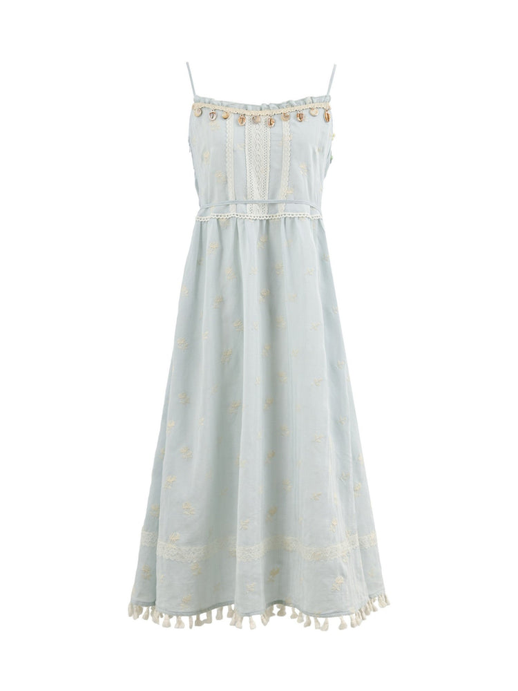 Cloud Sage Tassel Dress-Dresses-ntbhshop