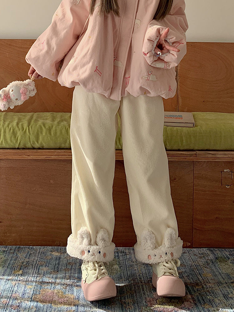 Farm Friends Plush Corduroy Pants-ntbhshop