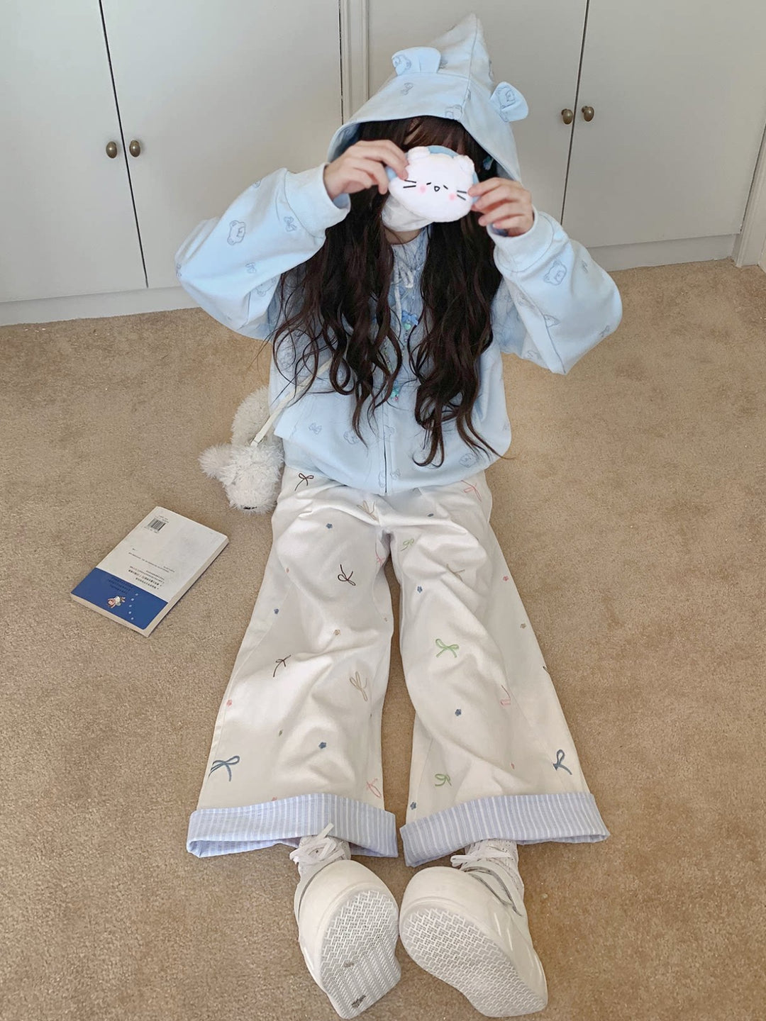 Teddy Bow Hooded Jackets-Outerwear-ntbhshop