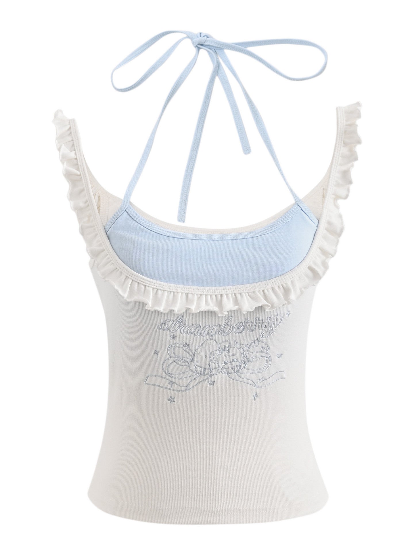 Cloudberry Cream Bra Cami-Tops-ntbhshop
