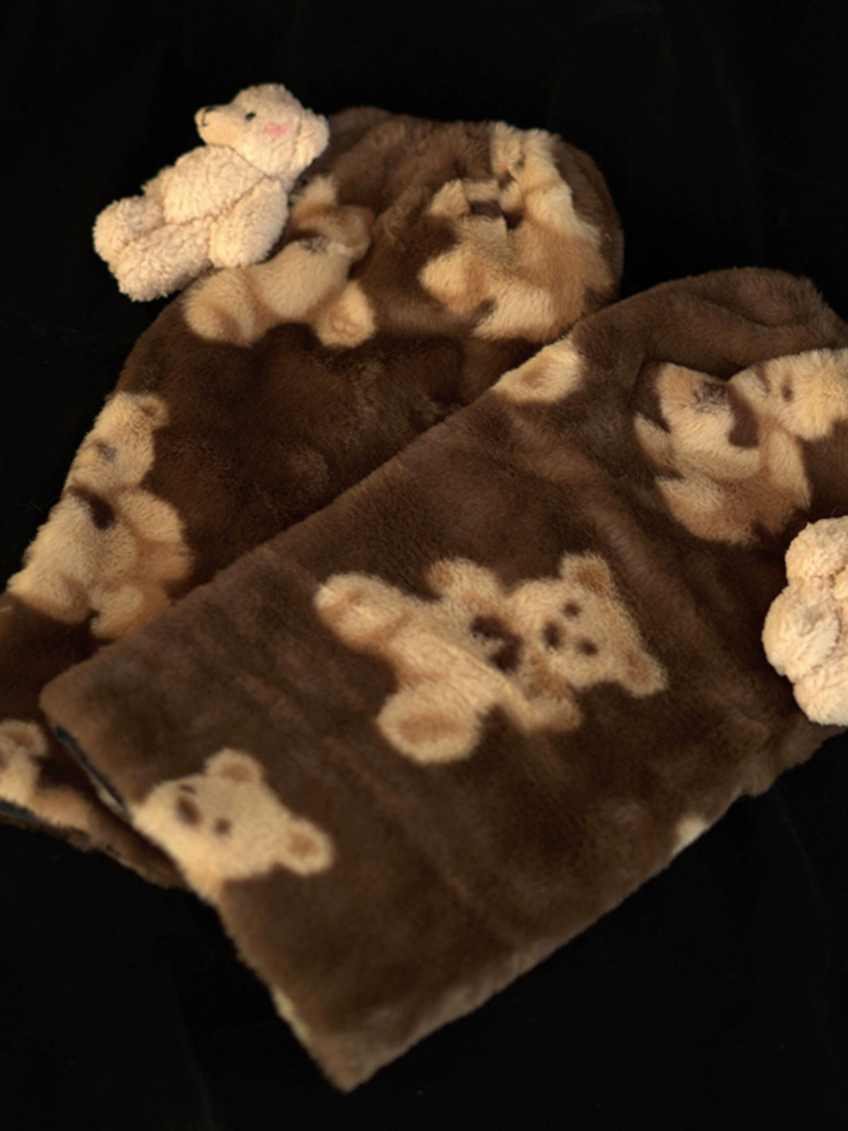 Plush Cub Teddy Leg Warmers-ntbhshop