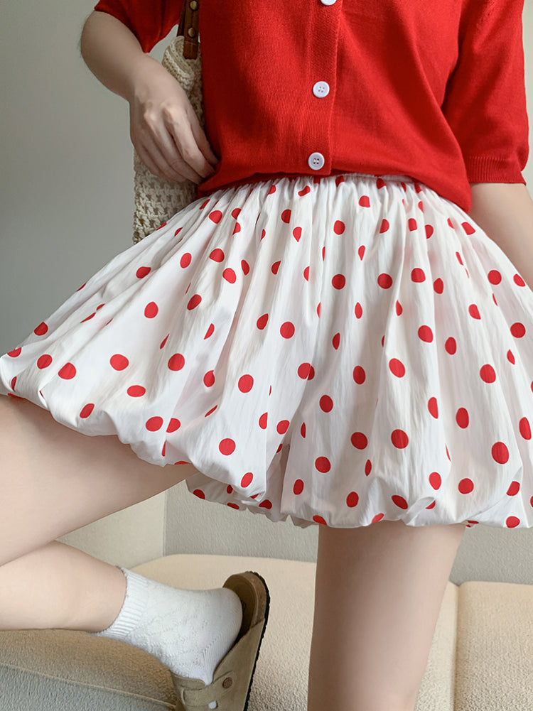 Polka Puff Circus Bubble Shorts-ntbhshop
