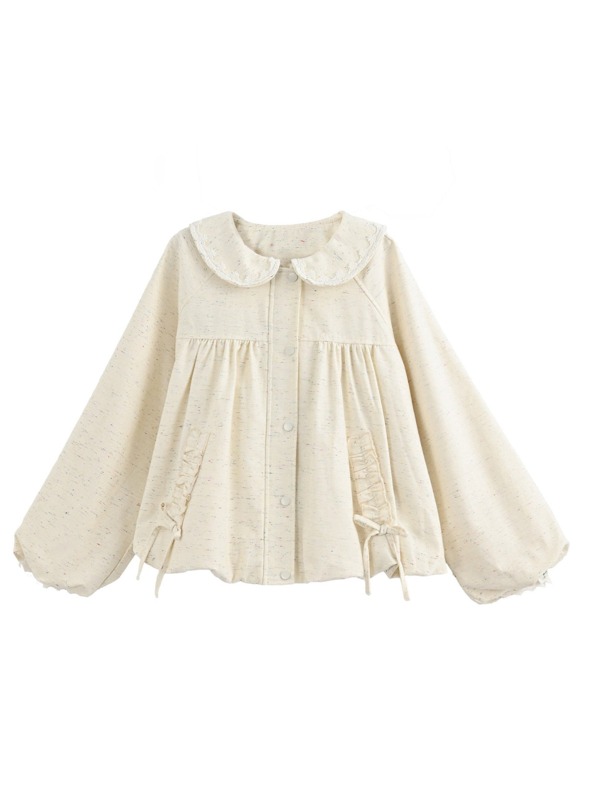 Buttercream Doll Collar Jacket-Outerwear-ntbhshop