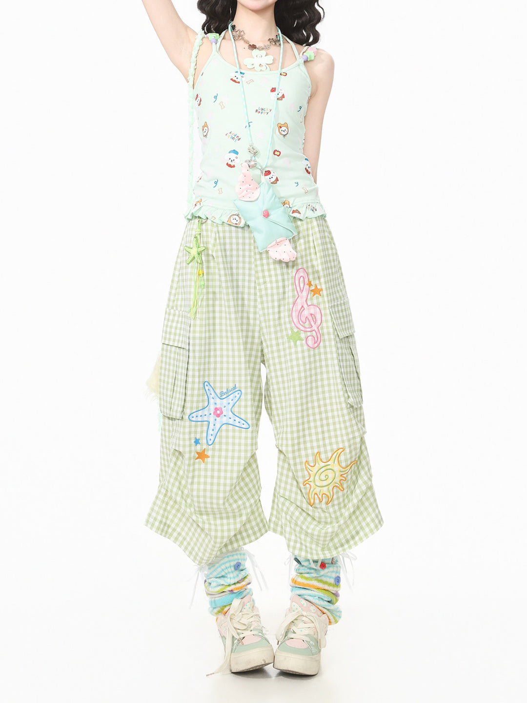 Whimsy Melody Capri Pants-Bottoms-ntbhshop