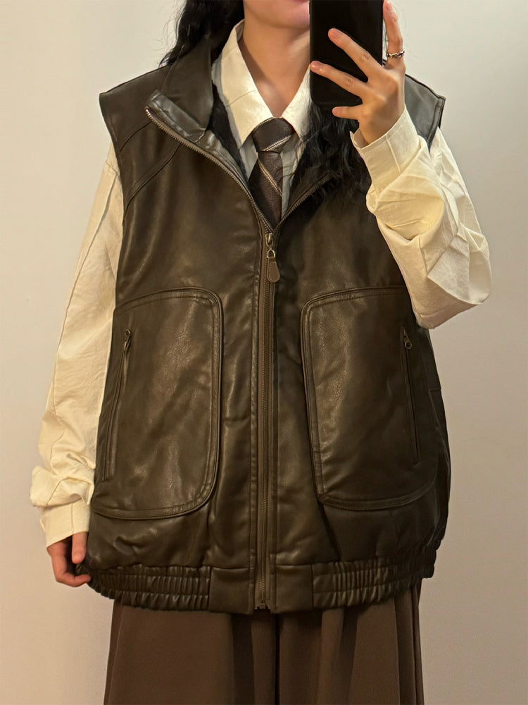 Midnight Rider PU Rebel Vest-ntbhshop