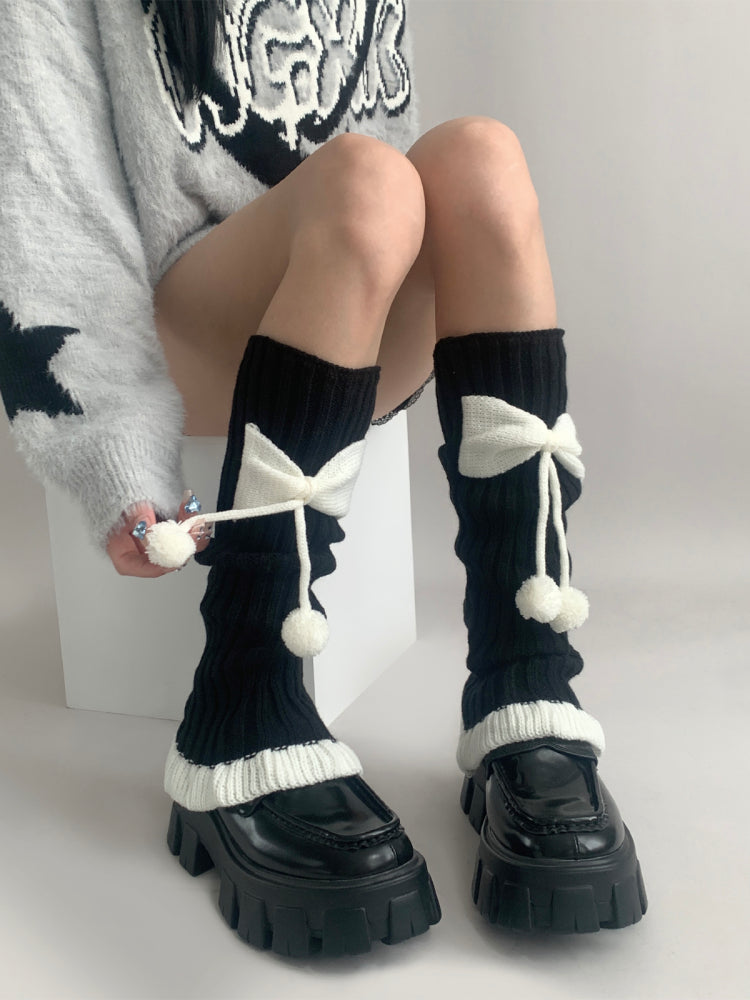 Pink Puff Parade Leg Warmers-ntbhshop