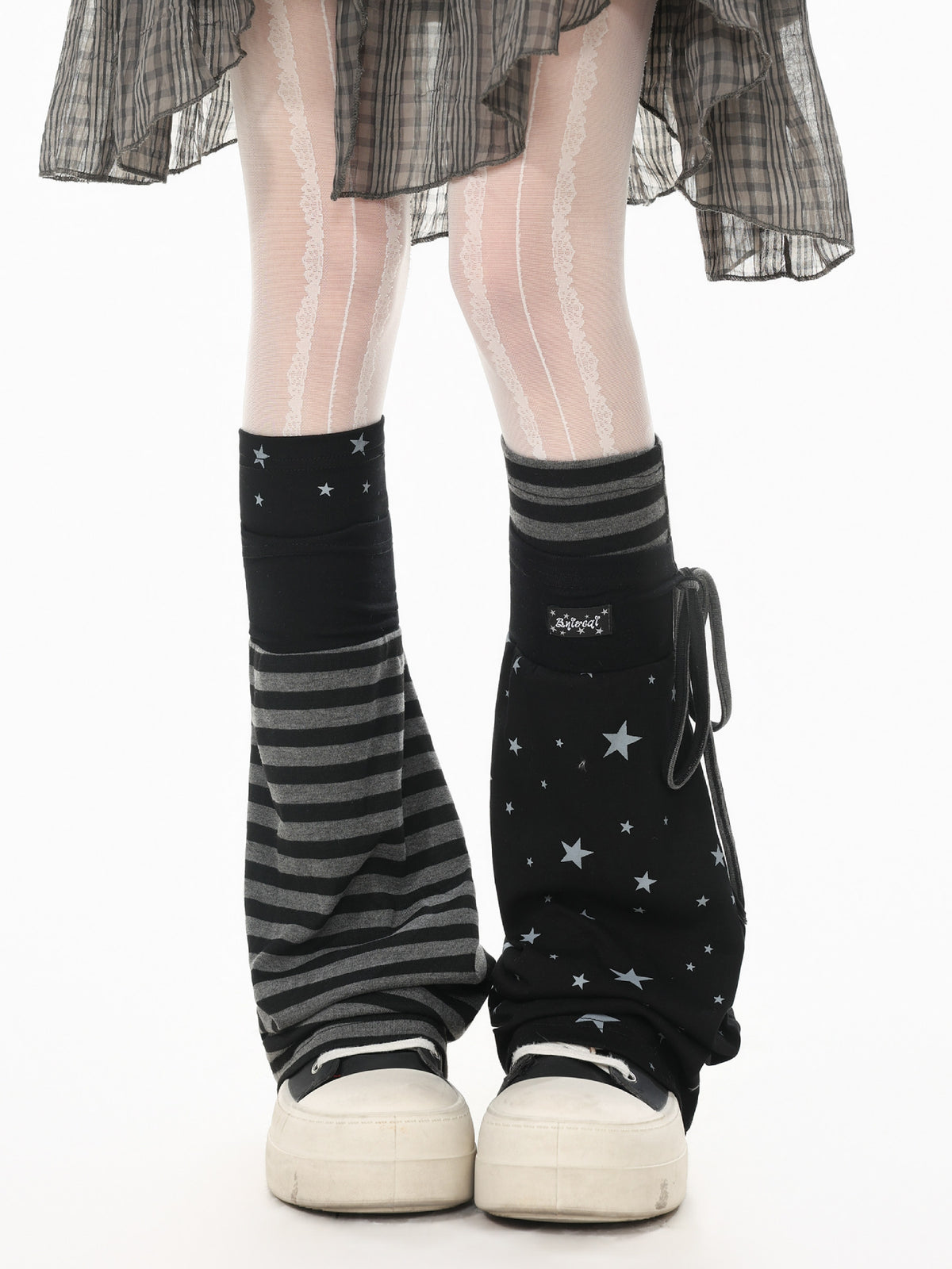 Starlight Stripe Leg Warmers-Accessories-ntbhshop