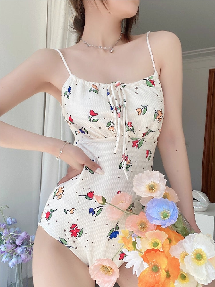 Tulip Garden One-Piece Swimsuit-ntbhshop