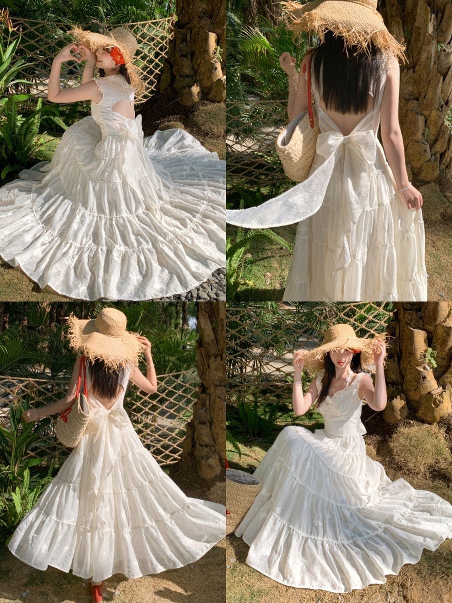 Cloud Petal Butterfly Dress-Dresses-ntbhshop