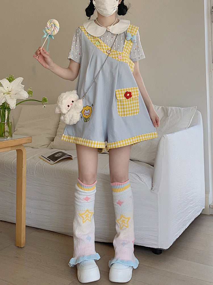 Candy Nova Flare Knit Leg Warmers-ntbhshop