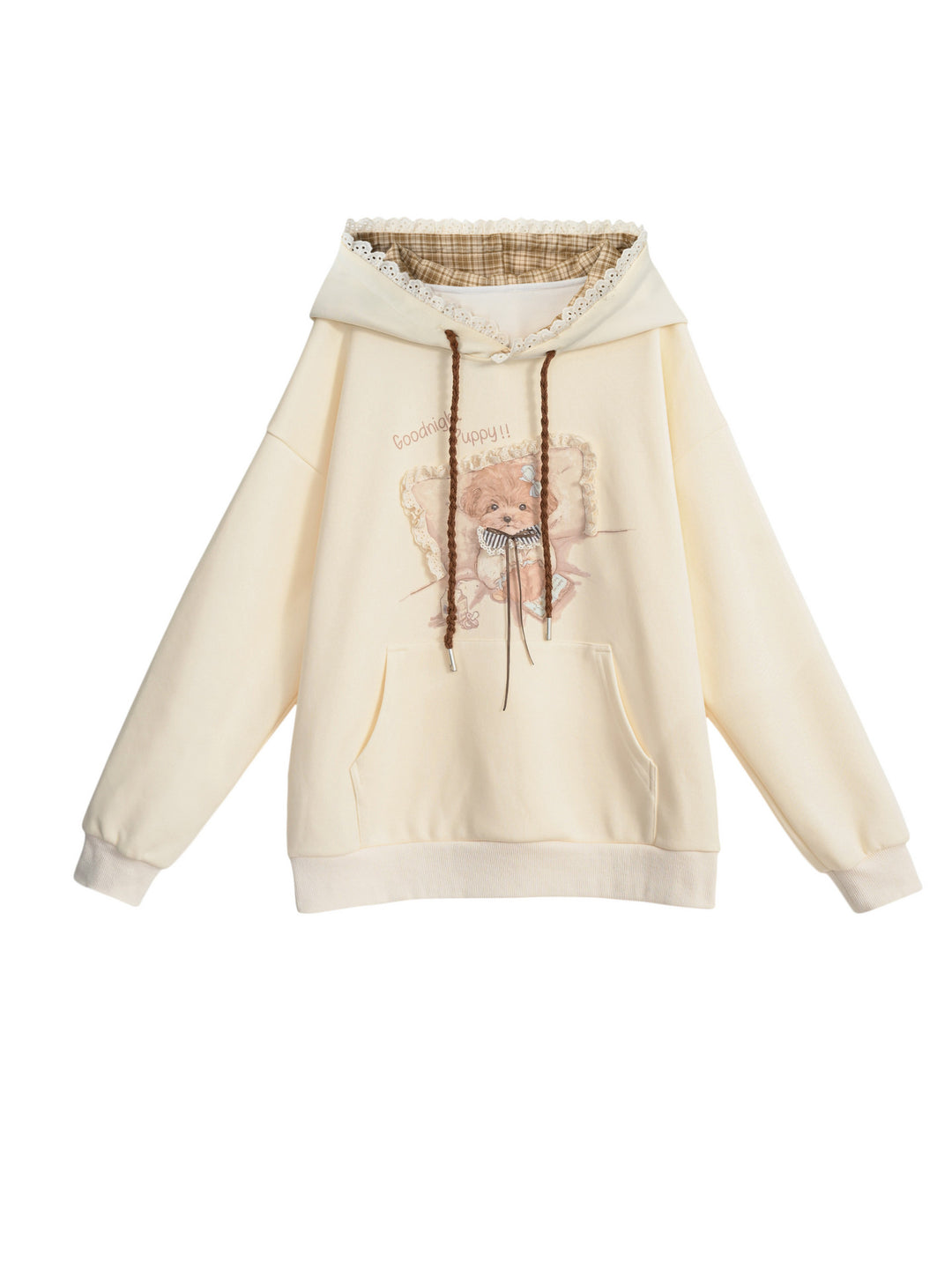 Goodnight Puppy Dream Hoodie-Tops-ntbhshop