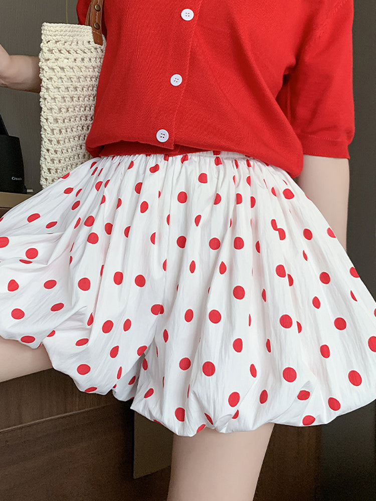 Polka Puff Circus Bubble Shorts-ntbhshop