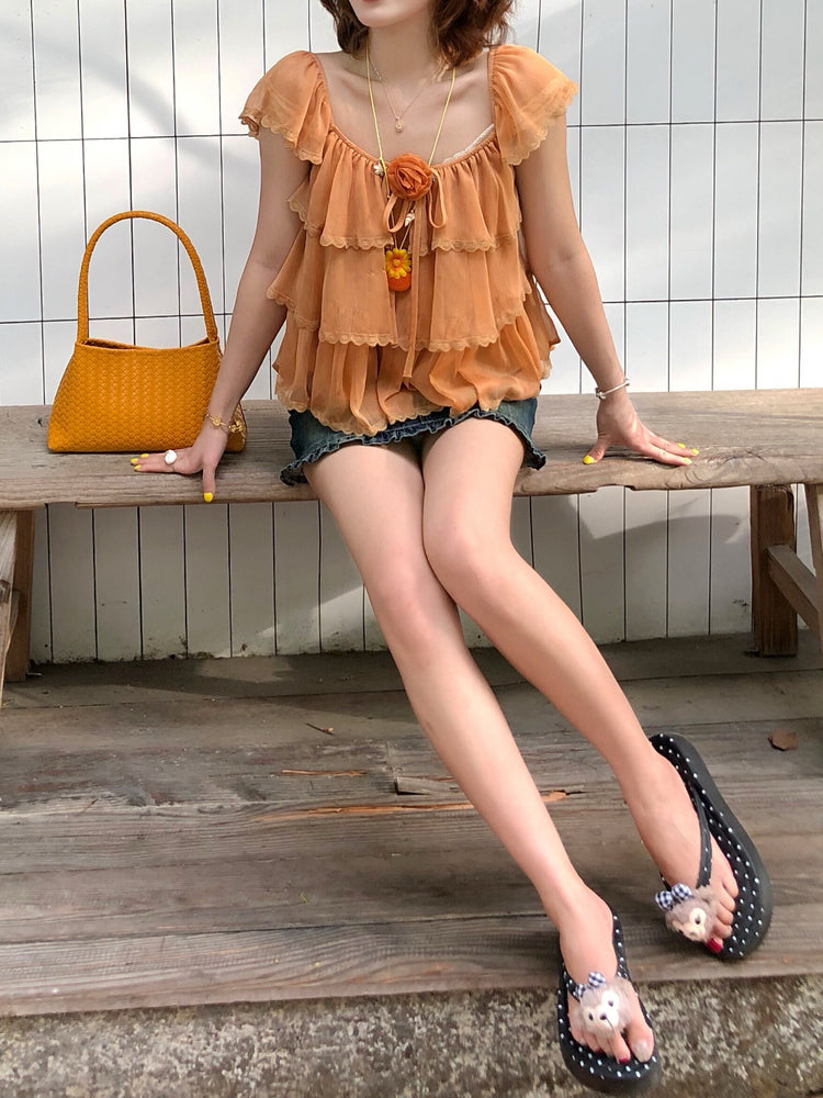 Autumn Spice Bras & Tops-Tops-ntbhshop