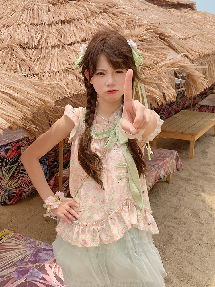 Guava Daydreams Fairy Top & Skirt-Sets-ntbhshop