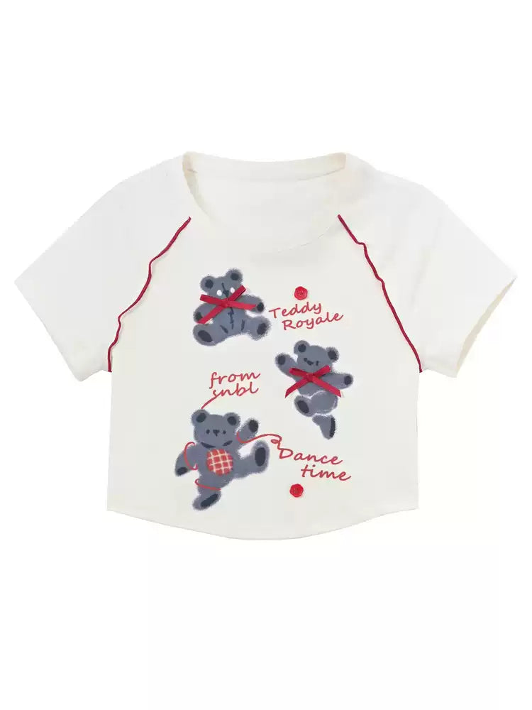 Teddy Royale Crop Top & Tee-Tops-ntbhshop