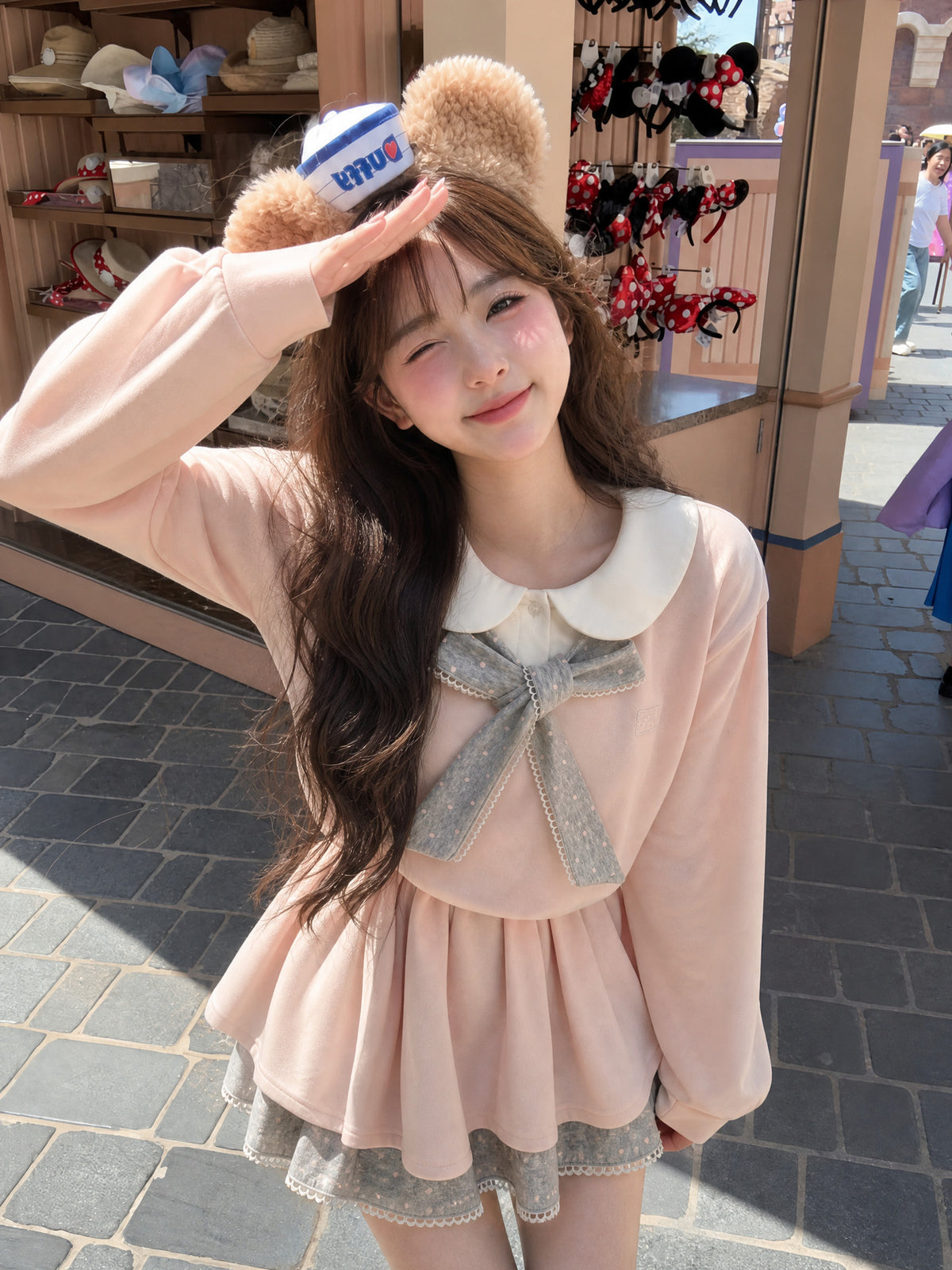 Blush Sailor Doll Dress-Outerwear-ntbhshop