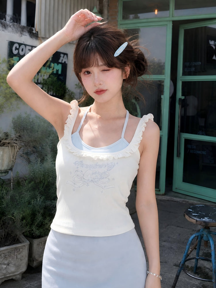 Cloudberry Cream Bra Cami-Tops-ntbhshop