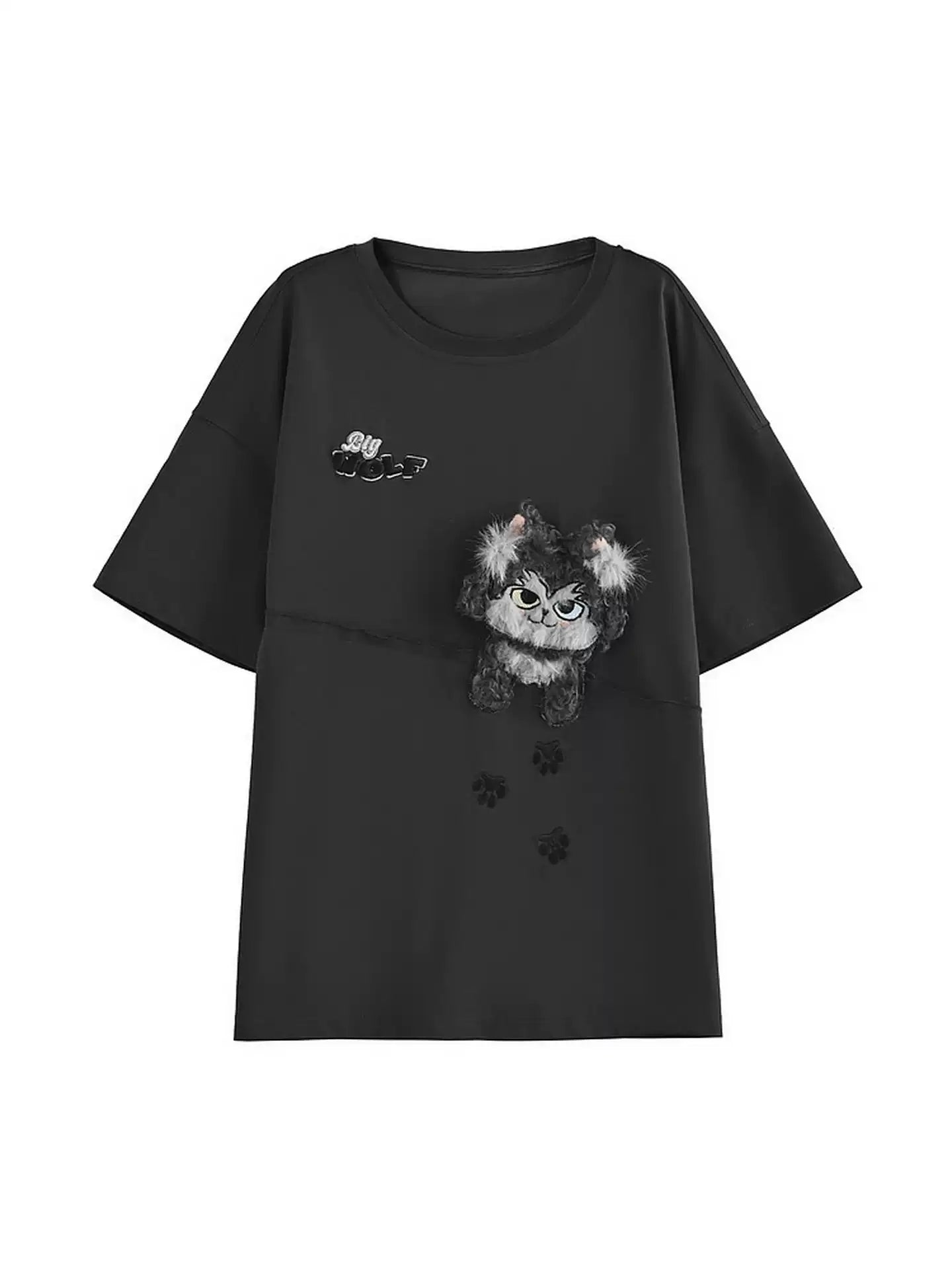 Twilight Wolf Unisex Tee-Tops-ntbhshop