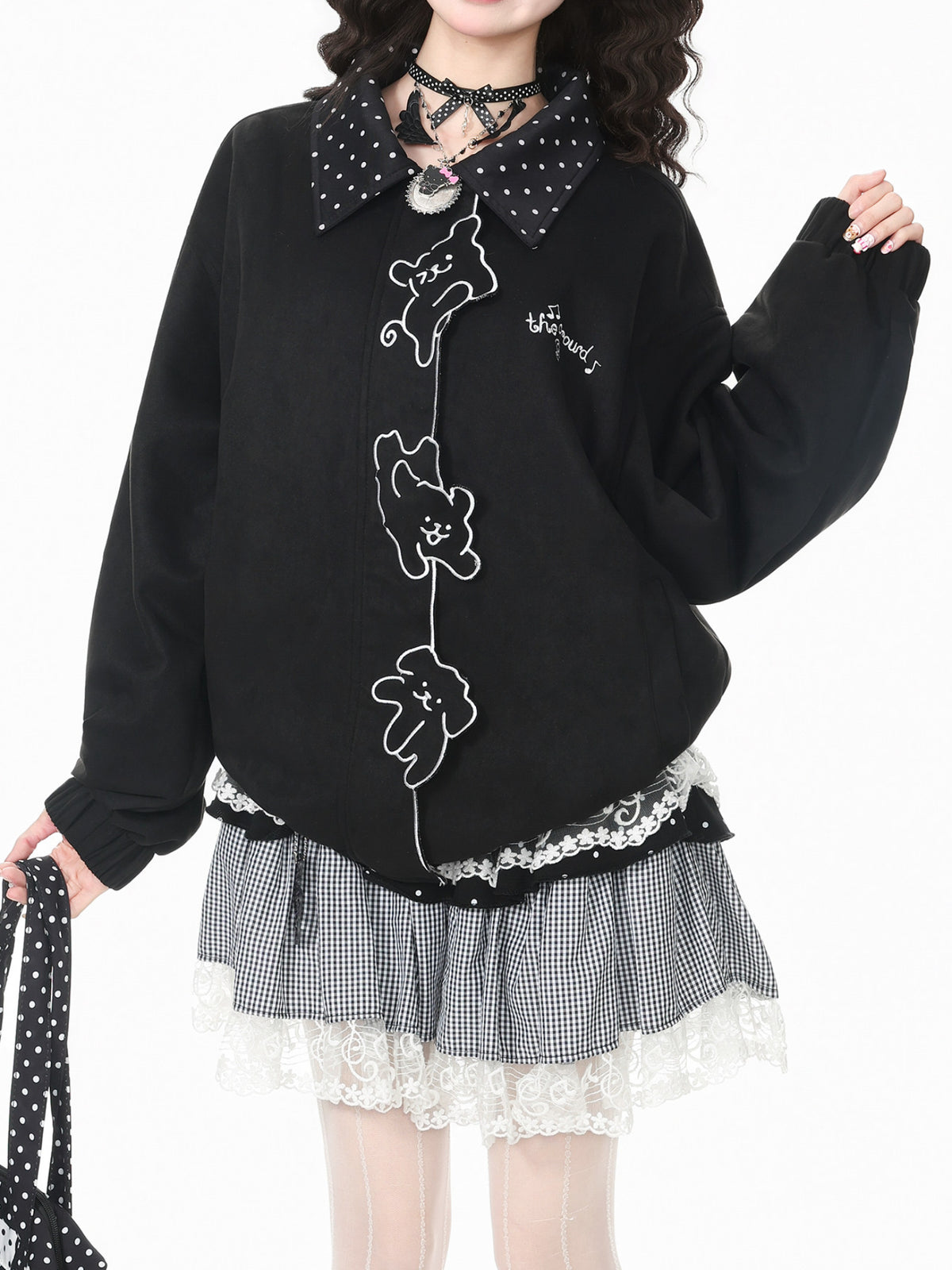 Goofy Pup Suede Jackets-Outerwear-ntbhshop