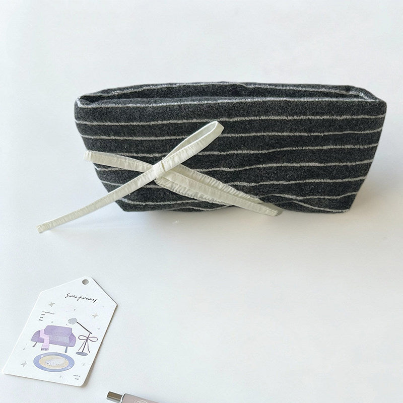 Gentle Ribbon Pencil Cases-Accessories-ntbhshop
