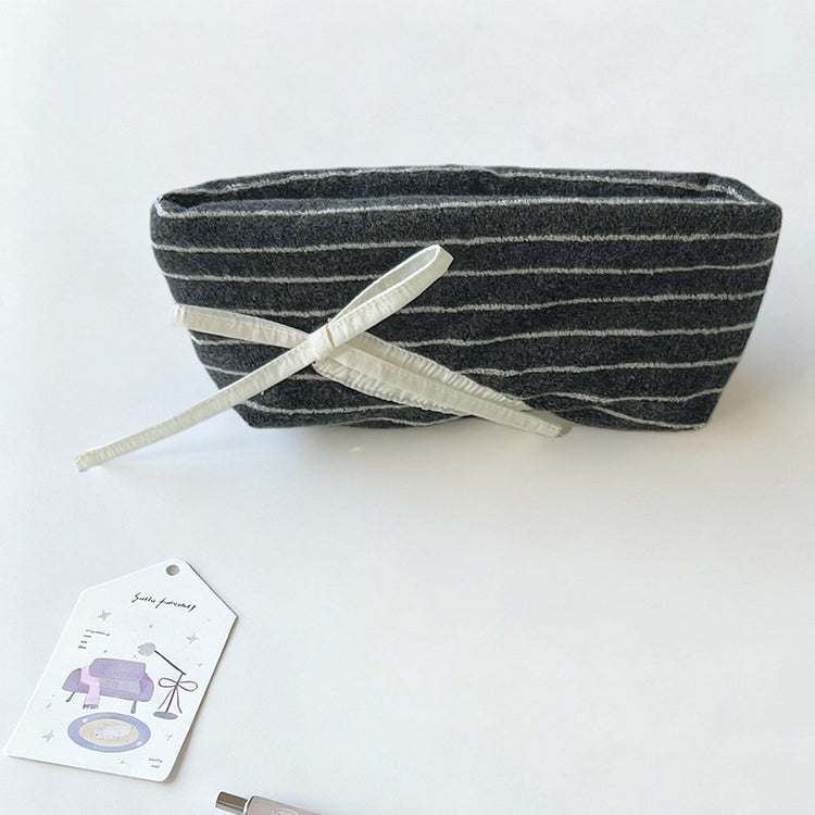 Gentle Ribbon Pencil Cases-Accessories-ntbhshop
