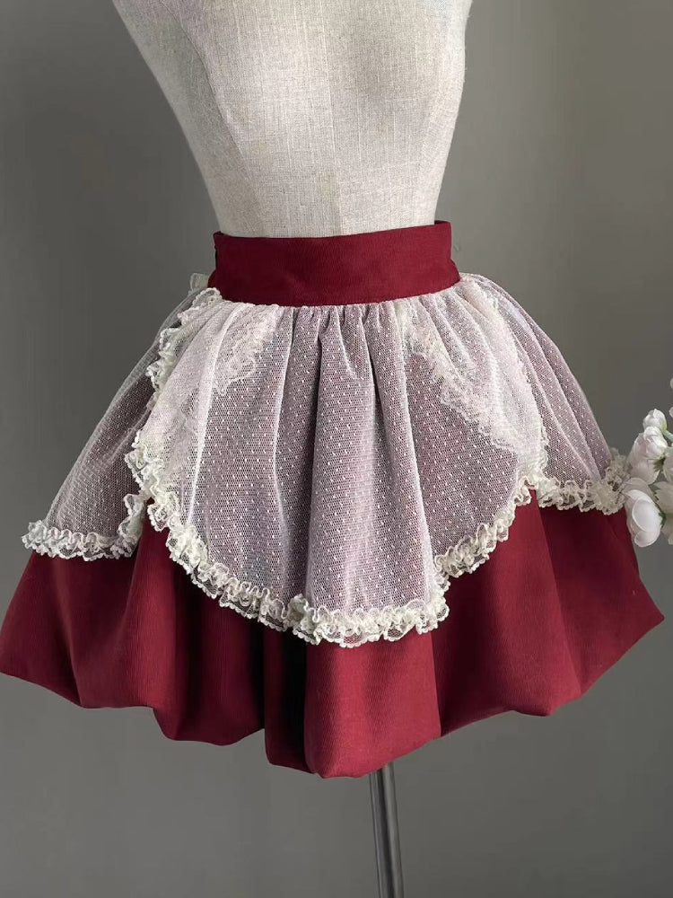 Anpple Apple Angel Cottage Set-Outerwear-ntbhshop