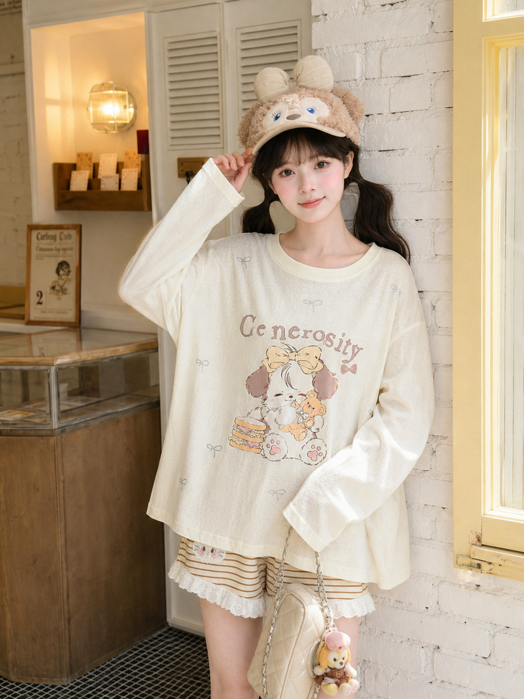Generosity Puppy Story Tee-Tops-ntbhshop