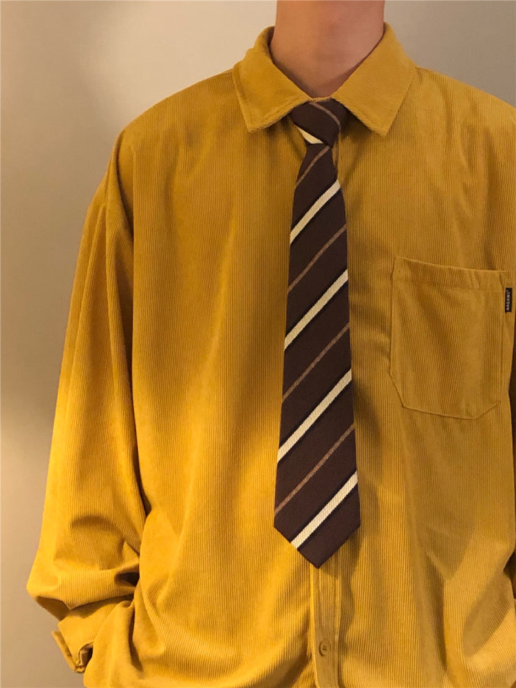 Autumn Archive Unisex Corduroy Shirts-ntbhshop